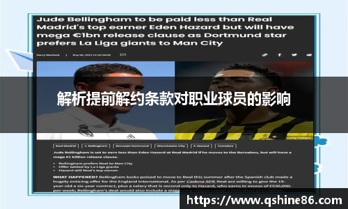 解析提前解约条款对职业球员的影响